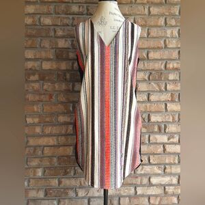 Debt Debo Diego Southwestern Tapestry 100% Cotton Sleeveless Dress.